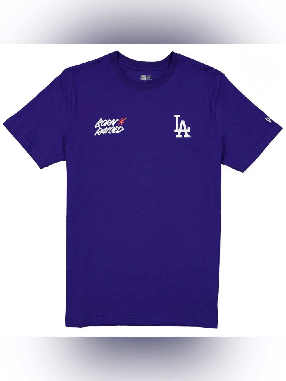 New Era Born x Raised LA Dodgers T-Shirt Purple Men’s XL NWT